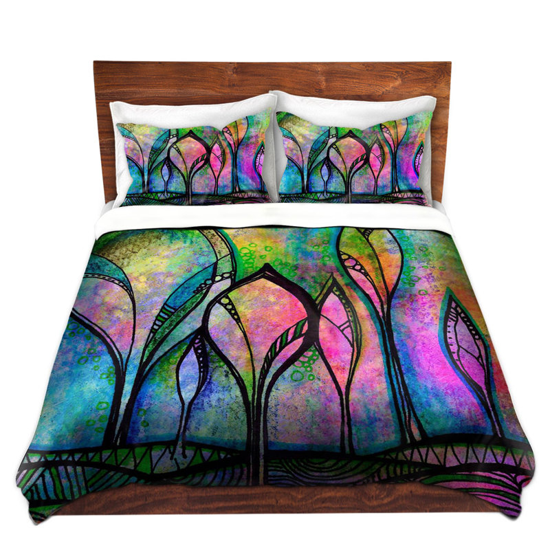 Polyester Duvet Cover, 1 Queen Duvet Cover + 2 Standard Shams