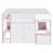 Loft House Bed With Playhouse & Storage, Modern Wood Cabin Bed For Kids/Teens, Whimsical And Functional Design-59229430