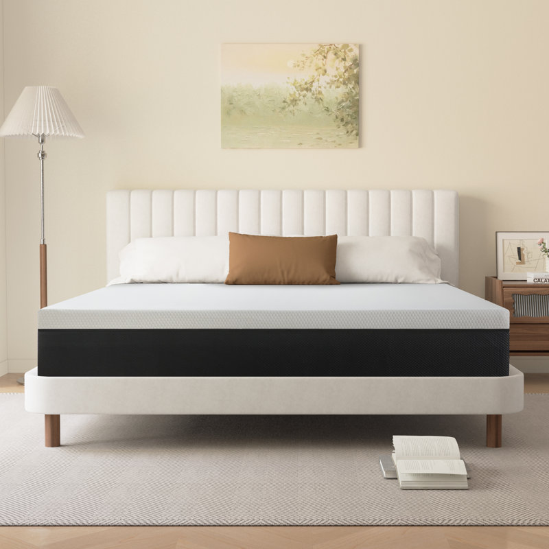 Alwyn Home Winchendon Medium-Firm Gel Memory Foam Mattress - High-Density Support, Motion Isolation &  Removable Cover, Twin