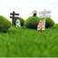 Fairy Artificial Grass, 8Pack Life-Like Garden Lawn...
