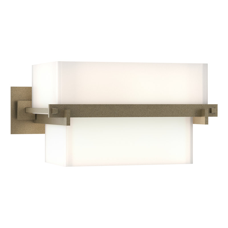 Kakomi 2 Light Flush Mount Scone, Soft Gold, Small