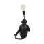 Lampe de table singe avec ampoule énigmatique 20 po Trinx