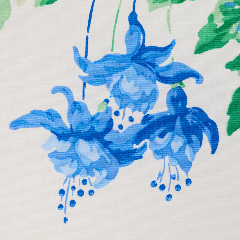 Tissu chintz Garden Gate, Cobalt