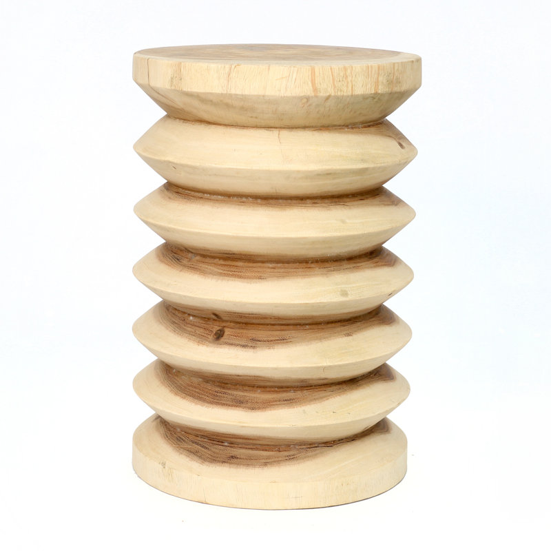Solid Wood Accent Stool