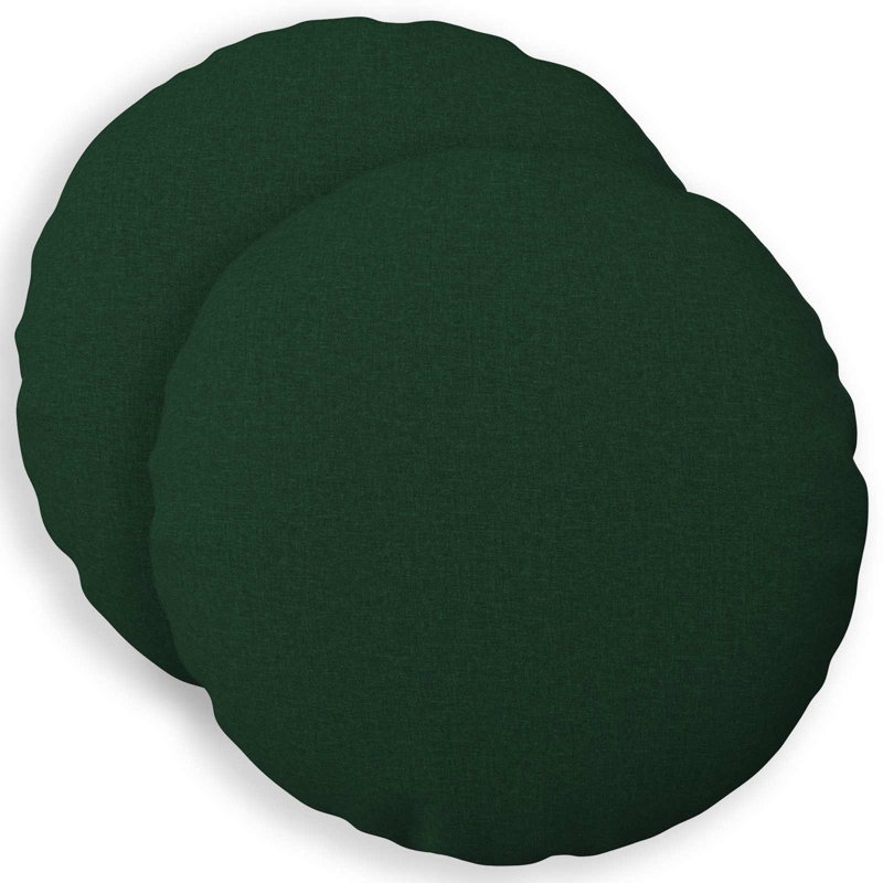 Cushion, Round 40cm, Dark Green