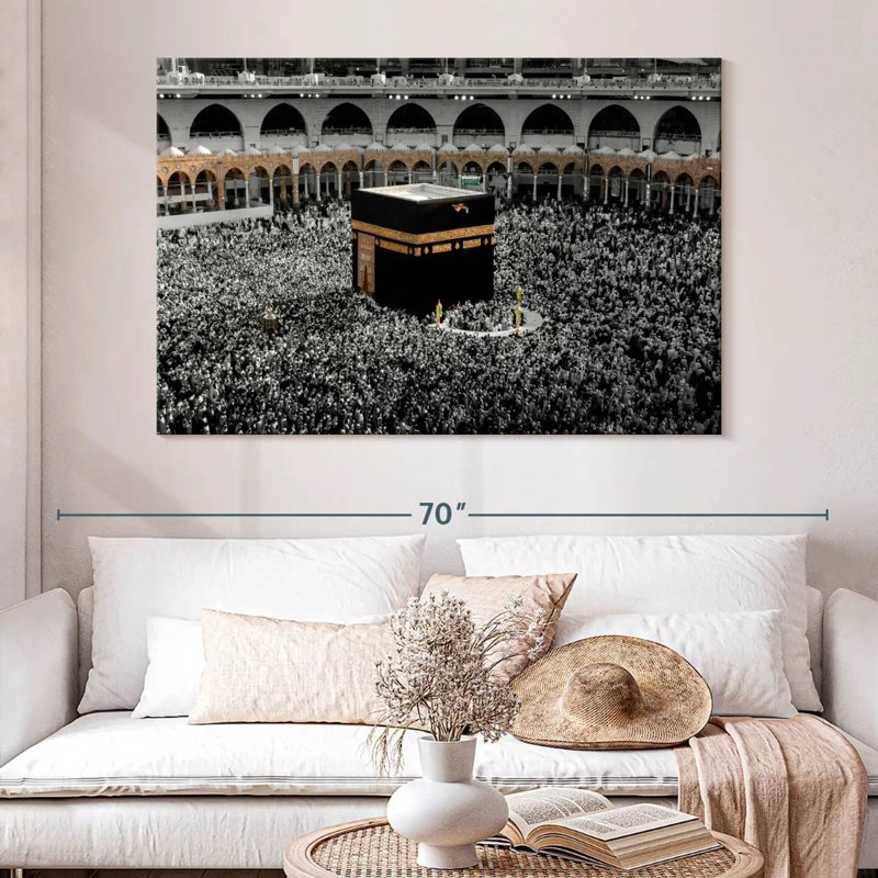 Adella Pop Haram Mosque, 34" H x 51" W