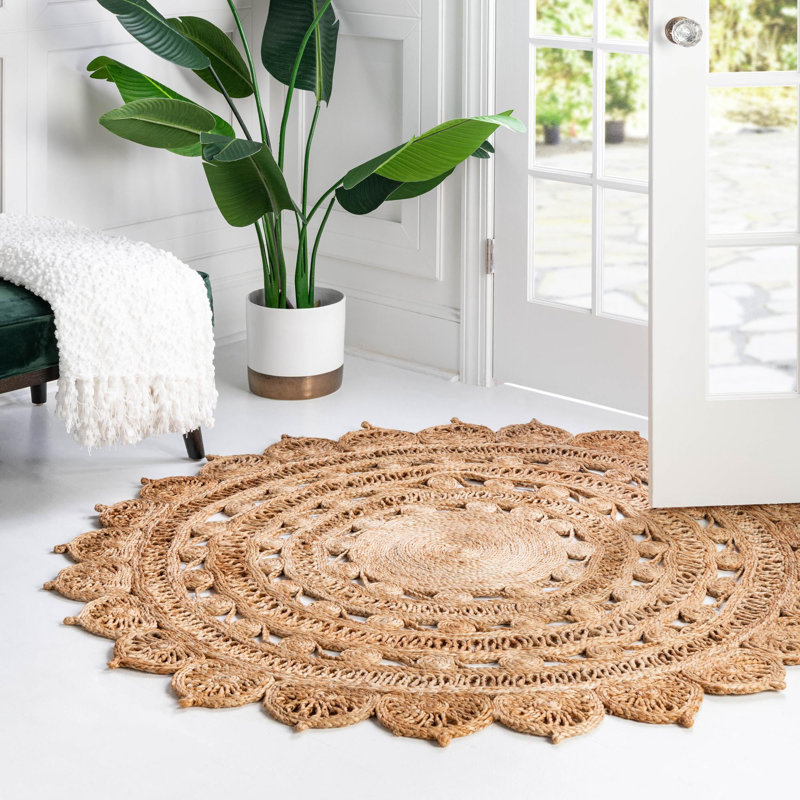 Maarten Oriental Indoor Rug, Round 4'1"