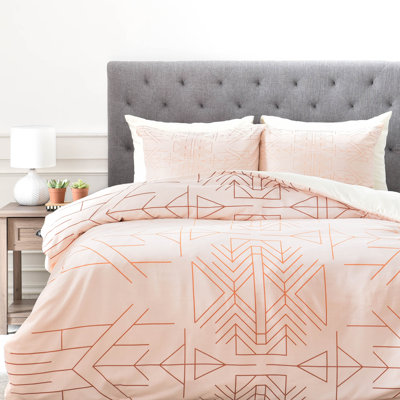 Holli Zollinger Geometric Shapes Duvet Cover