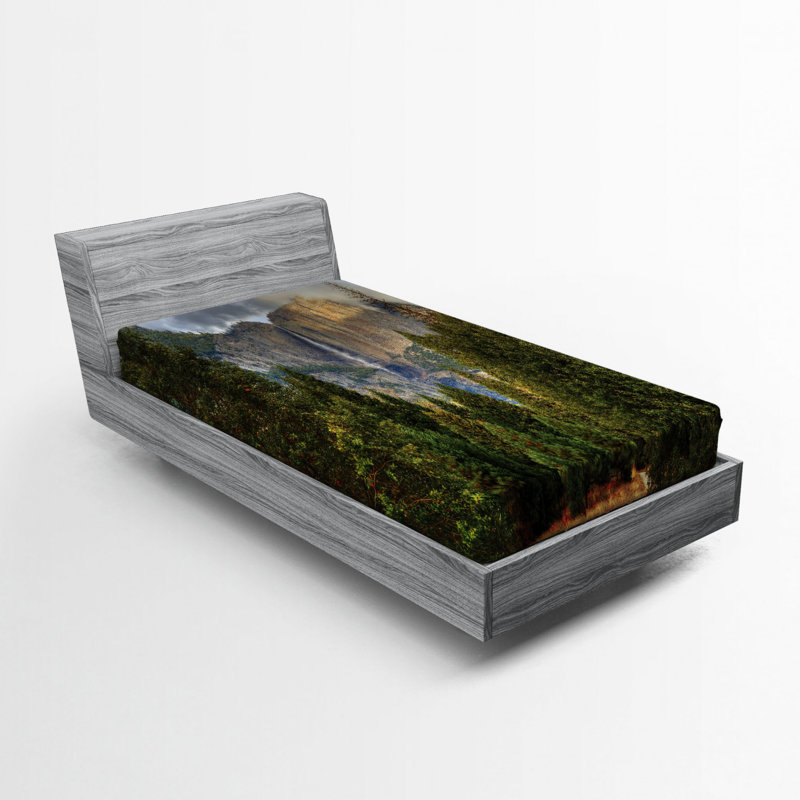 Microfiber Fitted Sheet, Twin Fitted Sheet