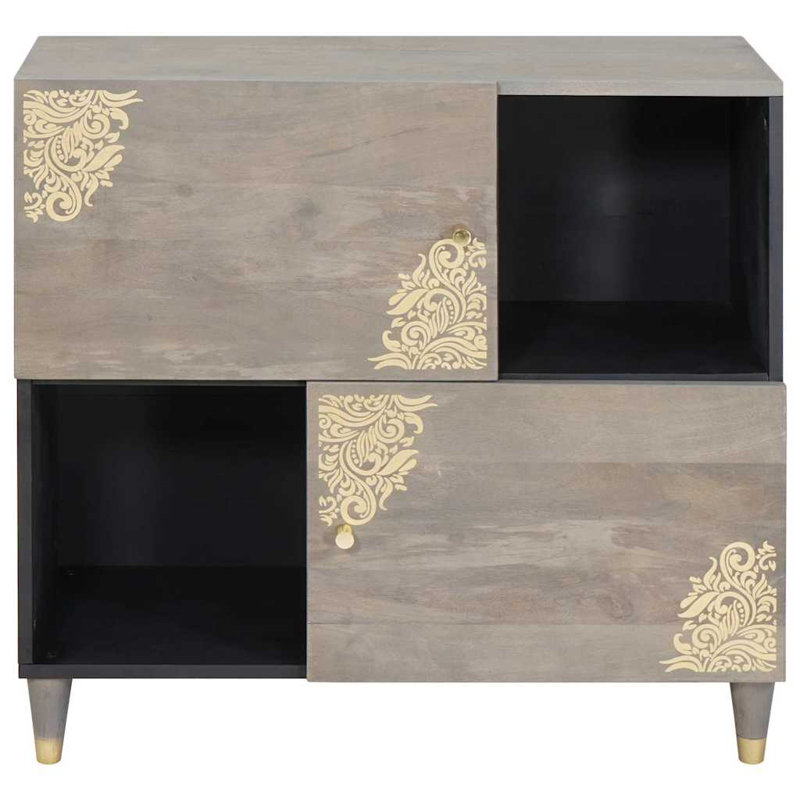 Solid Wood Rectangle Accent Chest