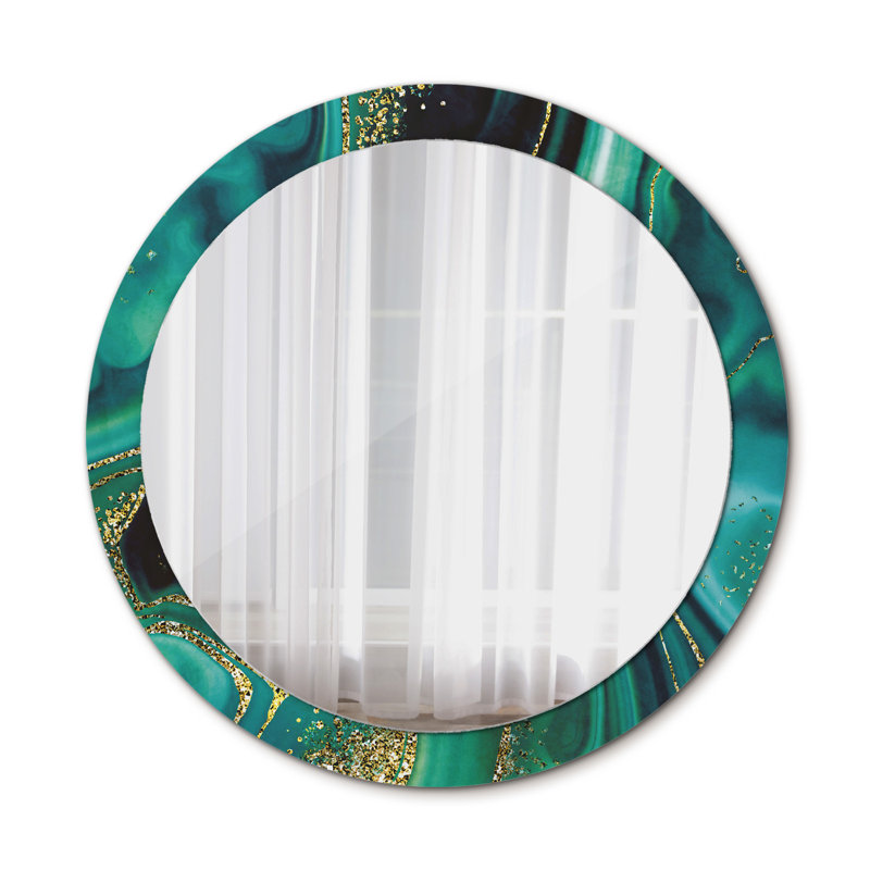Huldar Glass Flat Wall Mirror