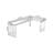 Modern and simple black L-shaped corner desk-2144309089-2144309095