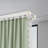 118” Double Rail Track For Curtains