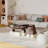 Modern simple solid wood creative coffee table