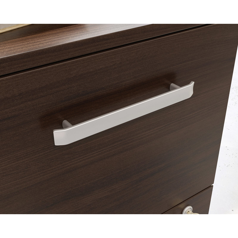 Harriss 2 Drawer Mobile File Ua Ne, Noble Elm