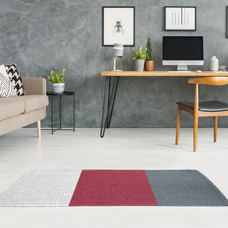 Chenille Indoor Rug, Rectangle 5' x 7'