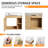 24'' Single Bathroom Vanity With Ceramic Top-1653590595-1653590594