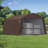 ShelterLogic 3-in-1 Run-in Shelter Brown-113496372