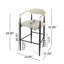 Ensemble de 2 tabourets de bar seulement, sans les tables-1020655522-1020655532