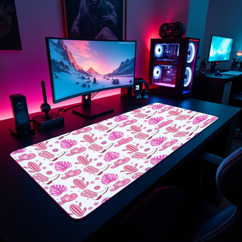 Polyester Desk Pad, 23.6x13.8