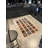 Beige Themed Square Section Motif Patterned Creative Decorative Rug-1209046087