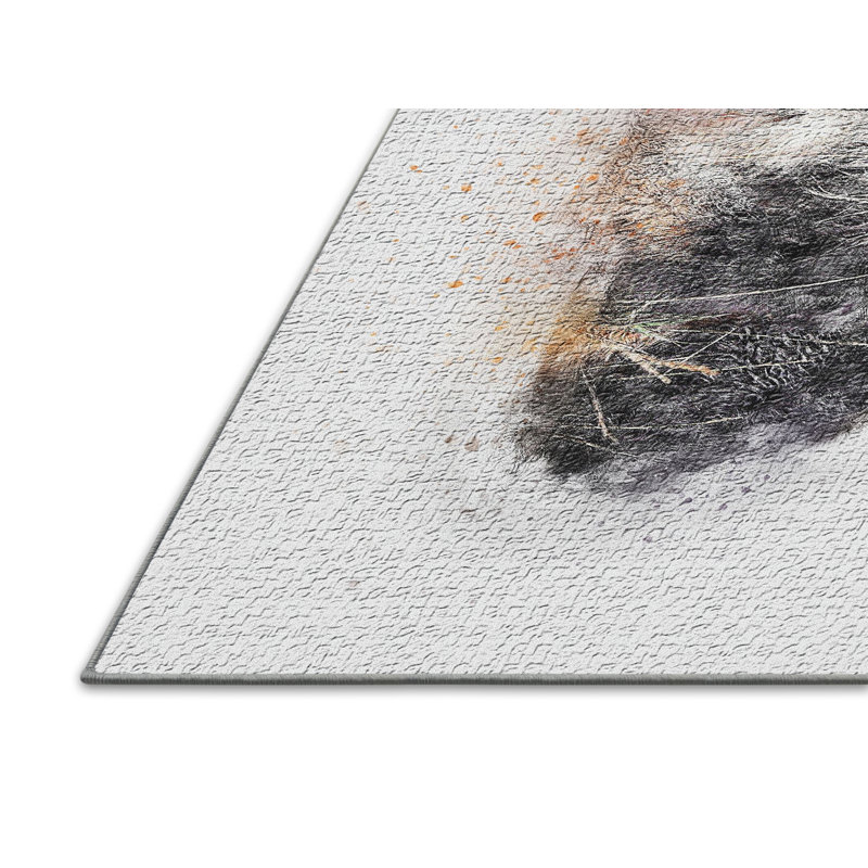 Tapis gris chien, Rectangle 4 pi x 6 pi