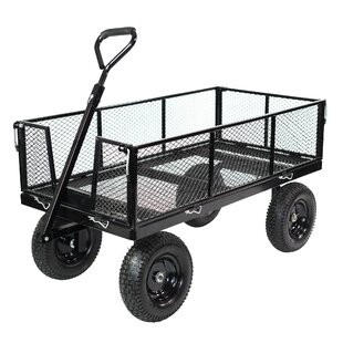 54.13'' H x 39.5'' W Utility Cart with Wheels