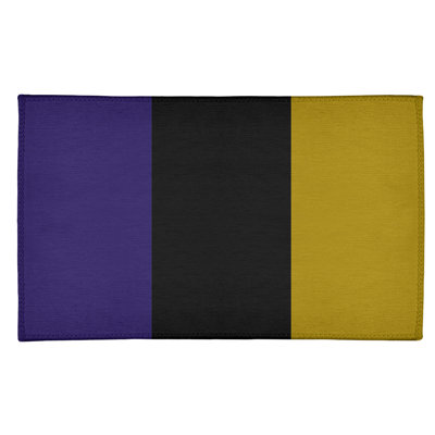 Tapis en poly-rayures baltimore retour foote
