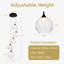 Luminaire suspendu 5 lumières DEL-2016696042