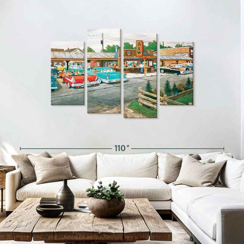 Mehar Out To Lunch, 48" H x 75" W