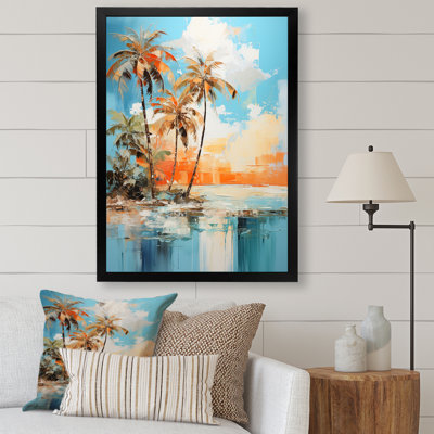 Dacheng " Minimalism Palm Trees Serenade IV "