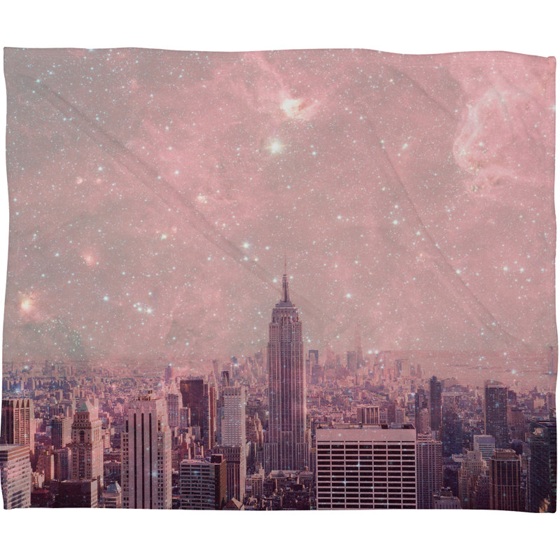 Jeté recouvert de new york stardust, Moyen