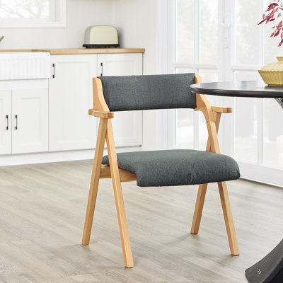 43cm H Upholstered Upholstered Back Armchair
