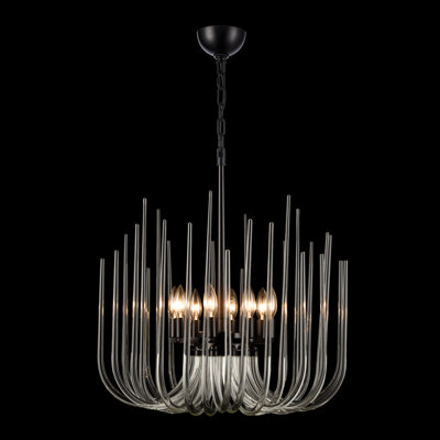 Astoria 8 - Light Glass Chandelier