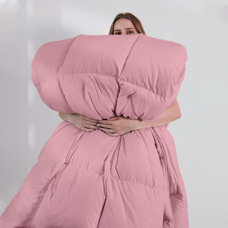 Édredon en microfibre , Rose