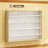 5-Tier Wall-Mounted Display Case Display Cabinet