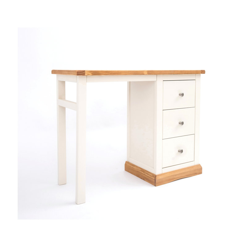Dressing Table, Waxed Pine, Silver