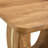 Wood Texture Sticker-Patterned MDF Square Coffee Table.