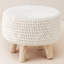 Tabouret d'appoint en bois-2048009070