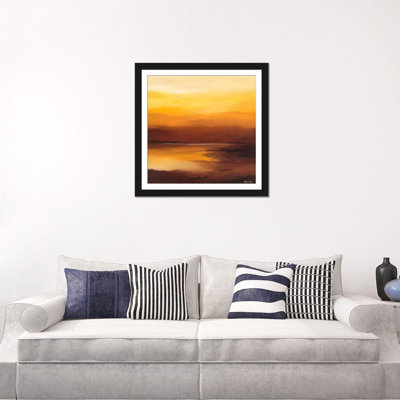 « soirée sky ii », reproduction sur toile