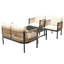 Ensemble pour 4 personnes avec table basse-2033378760