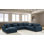 Canapé modulaire réversible de coin avec repose-pieds Arliz