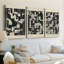 ABSTRACT Series DCCCLX-III - Toile tendue sur mesure - 3 pièces-591931752