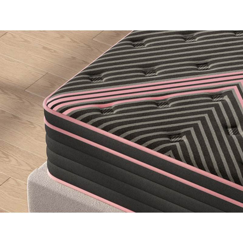 Queen Size 10 Inch Hybrid Mattress With Individually Pocketed Innerspring And Medium Firm Support For Balanced Comfort And Spinal Alignment.