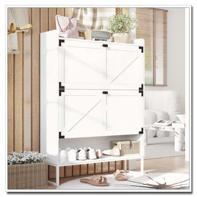 Shoe Cabinet with Doors