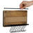 Wall Mounted Jewelry Organizer / 10 Hook