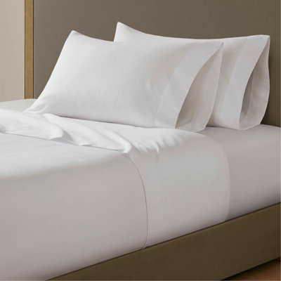 4-Piece King Essential Microfiber Sheet Set, White
