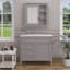 Meuble-lavabo simple 36 po avec plateau Selinay-850285920