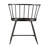 Warner Concrete Veneer Top Dining Table And Low Back Windsor Chairs Set - Stripe Concrete Veneer Top Table And 4 Finish Chairs-114509603