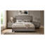 Ensemble de chambre à coucher 3 pièces Sutter Light Taupe Eastern King avec lit à panneaux et tables de chevet-1755647623